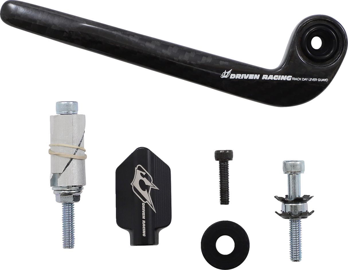 Protector de palanca de embrague DRIVEN RACING - Fibra de carbono - Negro DCTDLG-2-BK 
