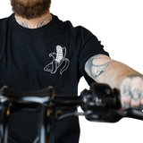 Camiseta BILTWELL Go Ape - Negra - Talla pequeña 8101-051-002 