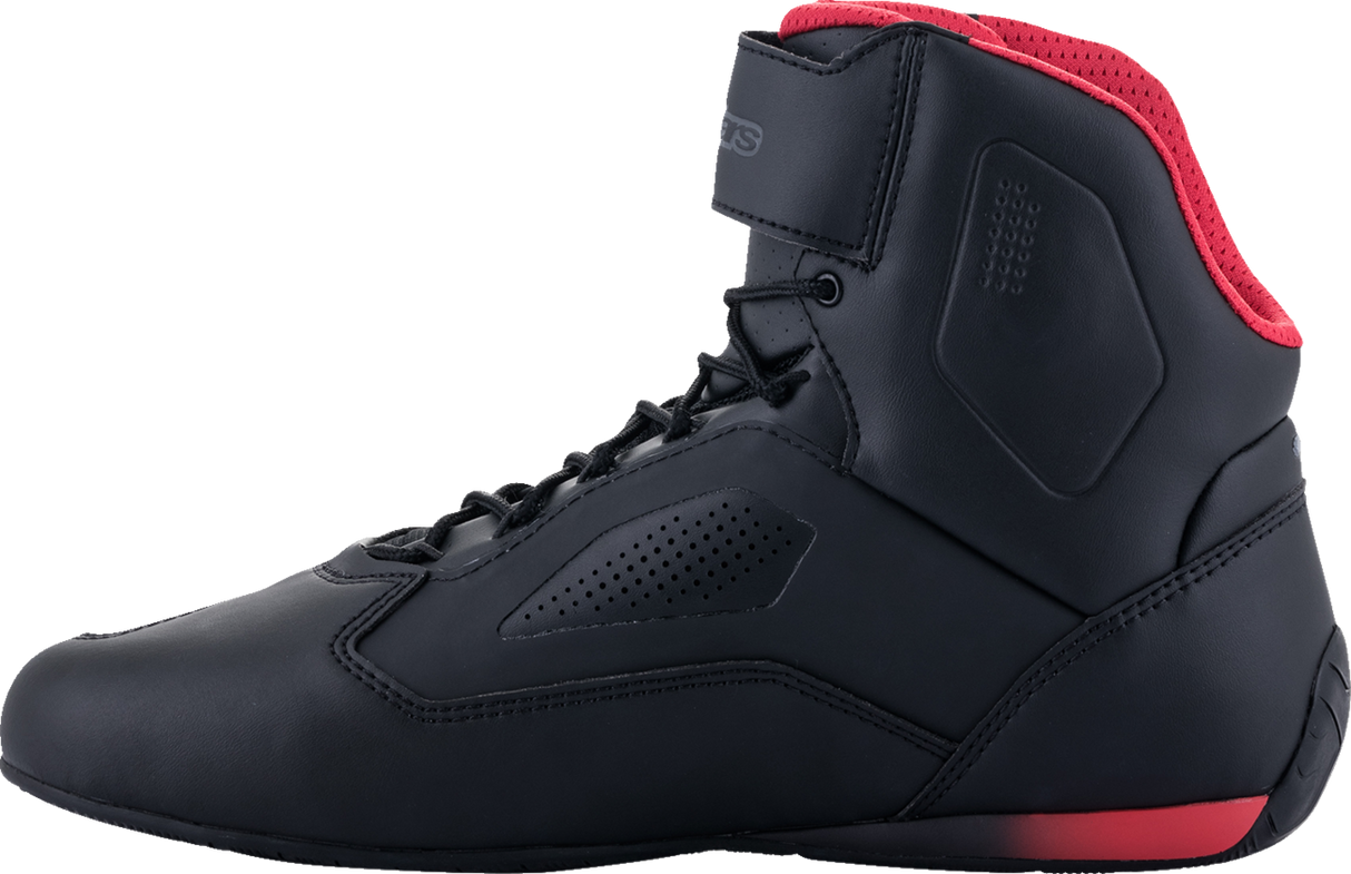 Zapatillas ALPINESTARS Faster-3 Rideknit® - Negro/Rojo/Amarillo - Talla 8 de EE. UU. 25103191368