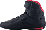 Zapatillas ALPINESTARS Faster-3 Rideknit® - Negro/Rojo/Amarillo - Talla 14 de EE. UU. 251031913614