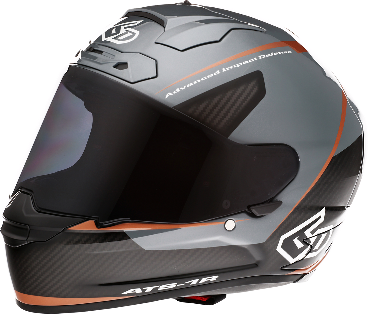 Casco de motocicleta 6D ATS-1R - Alpha - Bronce - XL 30-0578