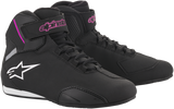 Zapatos ALPINESTARS Sektor para mujer - Negro/Rosa - Talla 10.5 (EE. UU.) 2515719103911