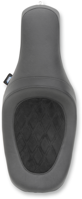 Asiento Predator de DRAG SPECIALTIES - Diamante - Tanque de gasolina Yaffe Razor - '10-'22 FL PARA TANQUE TRASERO YAFFE RAZOR 0801-0975