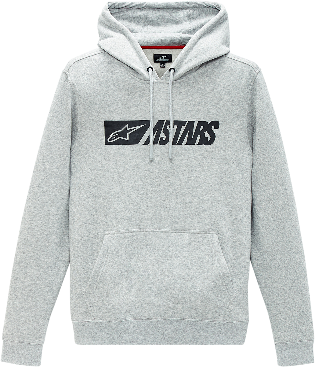 Sudadera con capucha ALPINESTARS Reblaze - Gris jaspeado/Negro - Grande 1213516601126L