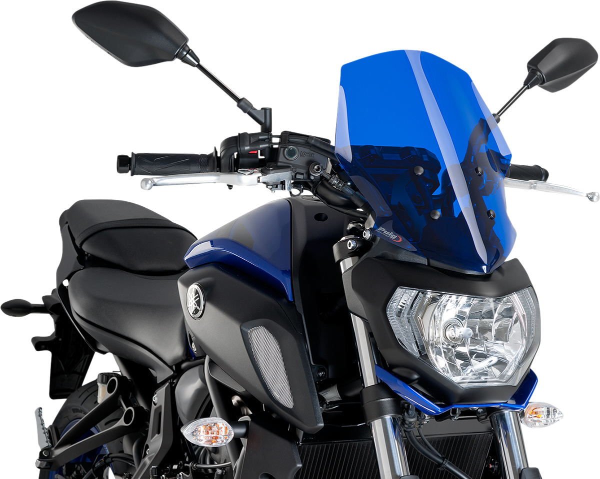Cúpula PUIG HI-TECH PARTS Naked Touring - Azul - Yamaha 9667A 