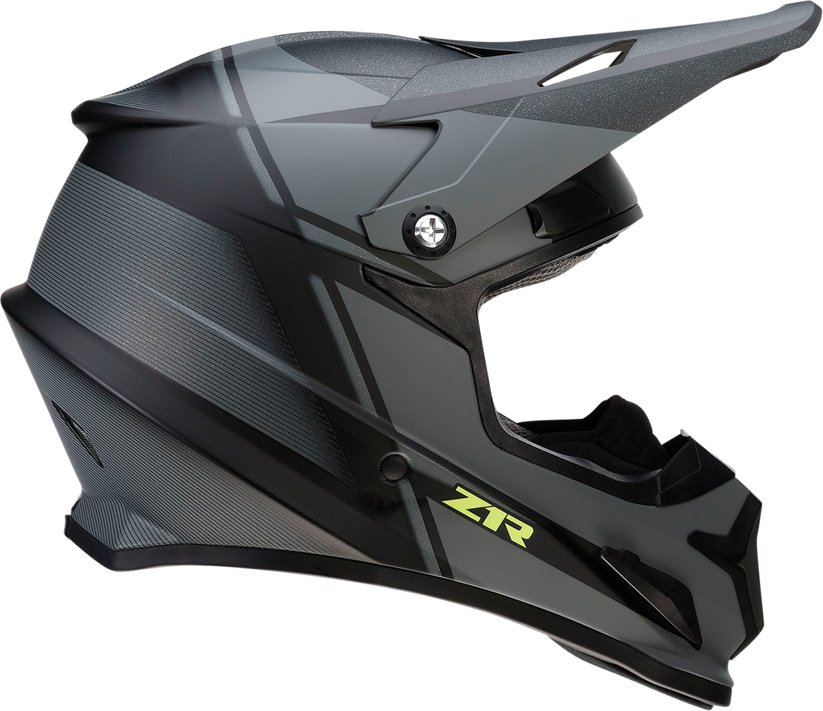 Casco de moto Z1R Rise - Cambio - Negro/Alta visibilidad - 4XL 0120-0735