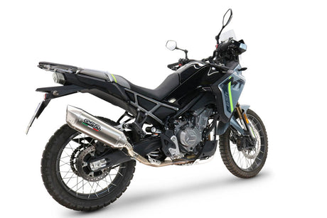 CF Moto 450 MT 2024-2026 Exhaust GPR Slip-on Furore-X Acciaio Inox - photo 5