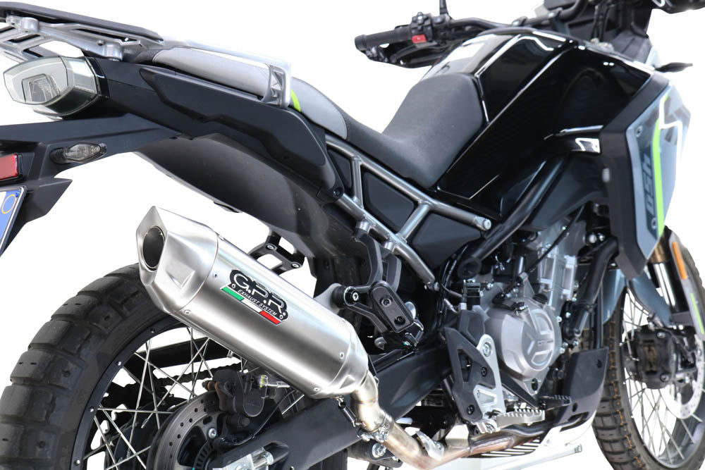 CF Moto 450 MT 2024-2026 Exhaust GPR Slip-on Furore-X Acciaio Inox - photo 6