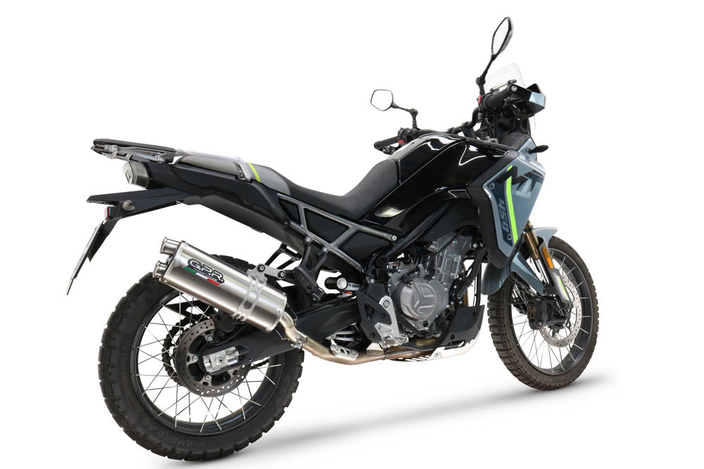 CF Moto 450 MT 2024-2026 Exhaust GPR Slip-on Dual Inox