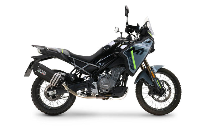 CF Moto 450 MT 2024-2026 Exhaust GPR Slip-on Hyper Sonic Black Titanium - photo 1