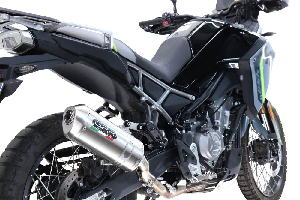 CF Moto 450 MT 2024-2026 Exhaust GPR Slip-on Satinox High Level