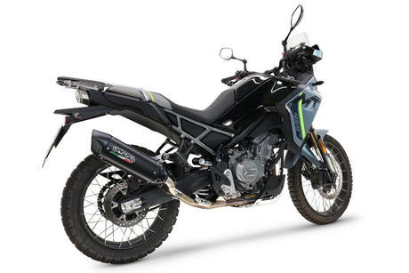 CF Moto 450 MT 2024-2026 Exhaust GPR Slip-on Furore-X Titanio Nero - photo 5