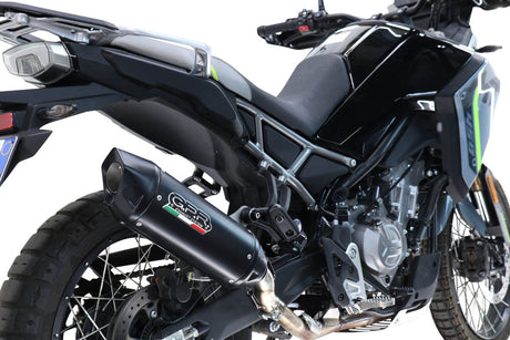 CF Moto 450 MT 2024-2026 Exhaust GPR Slip-on Furore-X Titanio Nero - photo 6