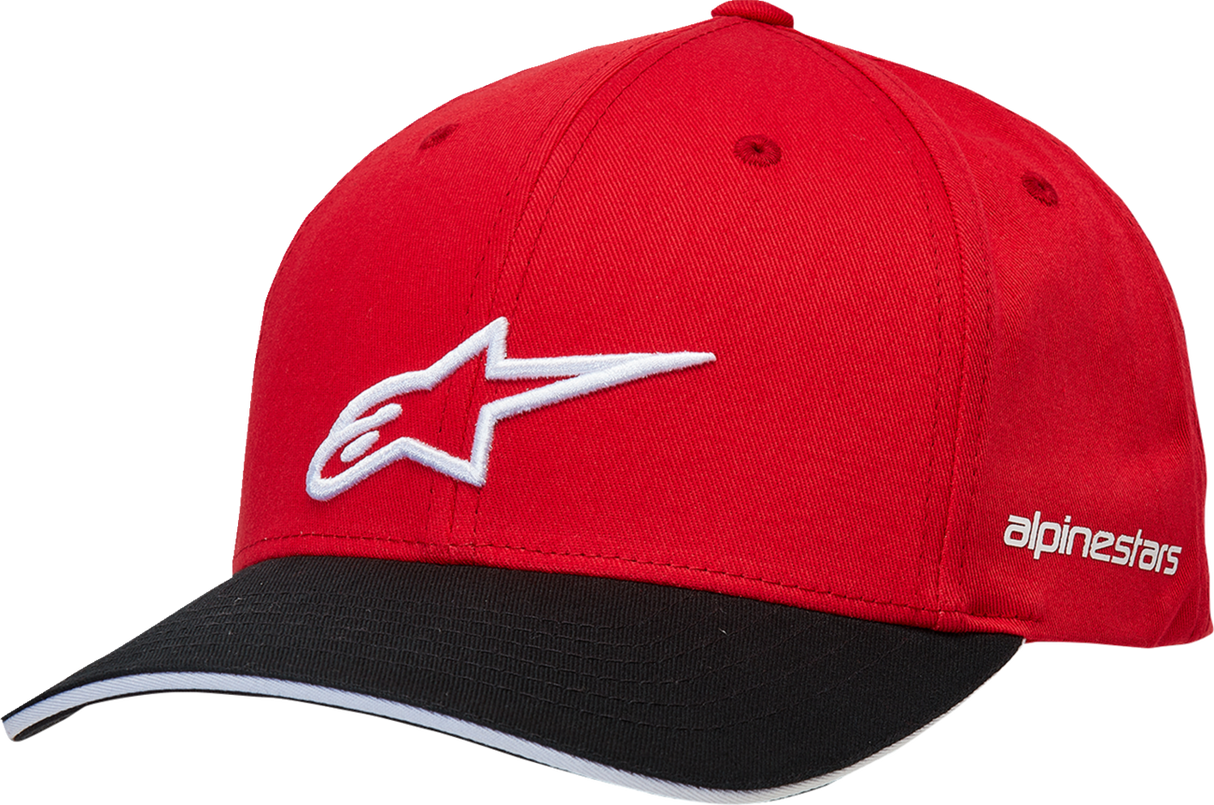 Gorra ALPINESTARS Rostrum - Rojo/Negro - Talla única 1232810003010OS