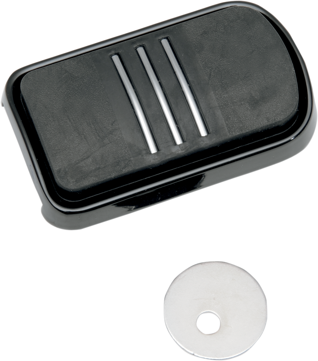 Pedal de freno Sweeper de DRAG SPECIALTIES - Negro B35-0221B
