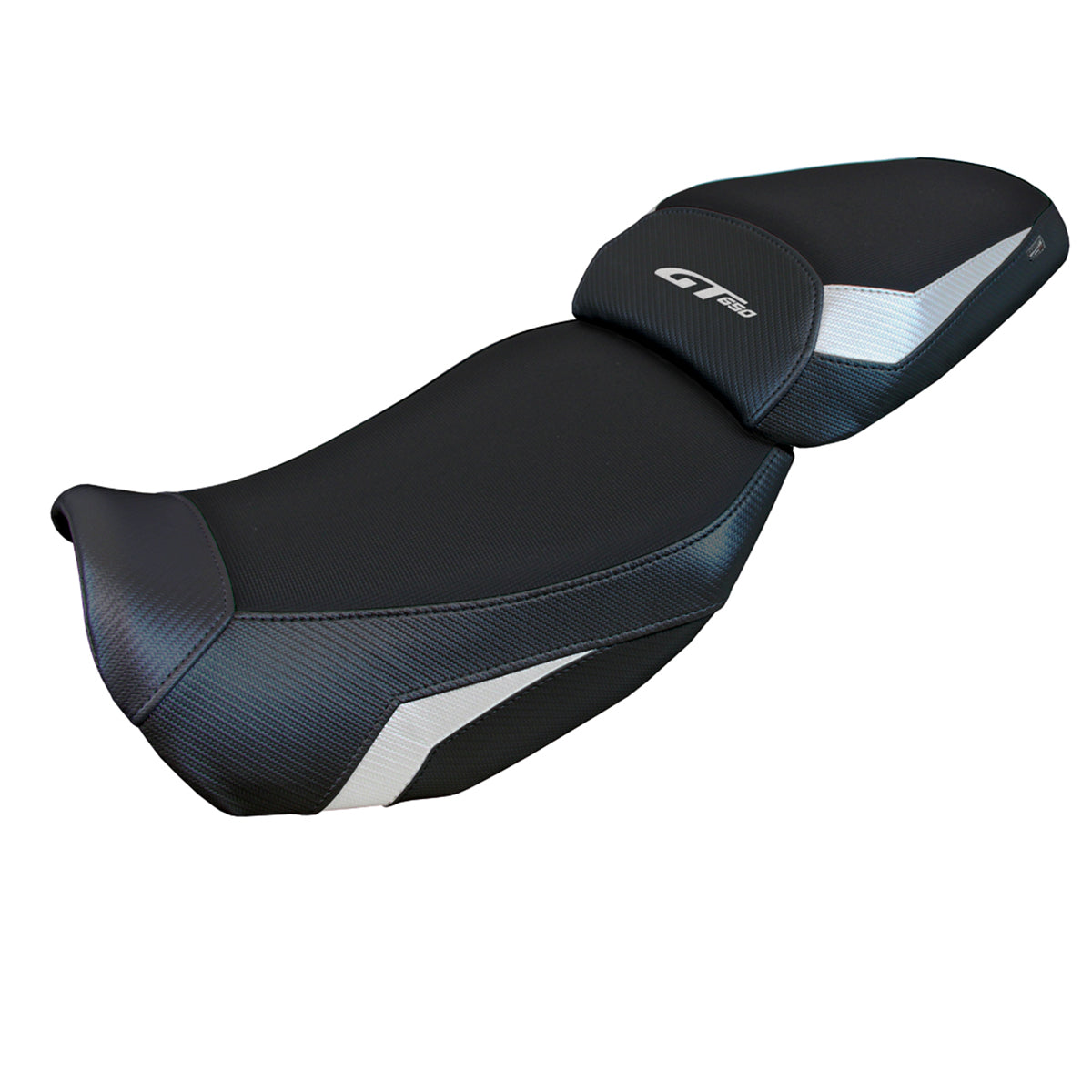 CF Moto 650GT 2021-2025 Seat Cover Tappezzeria Italia TPZ in White and Black