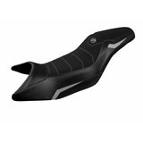 Funda de asiento Tappezzeria Italia TPZ Comfort para CF Moto 650MT 700MT 2019-2025 en gris