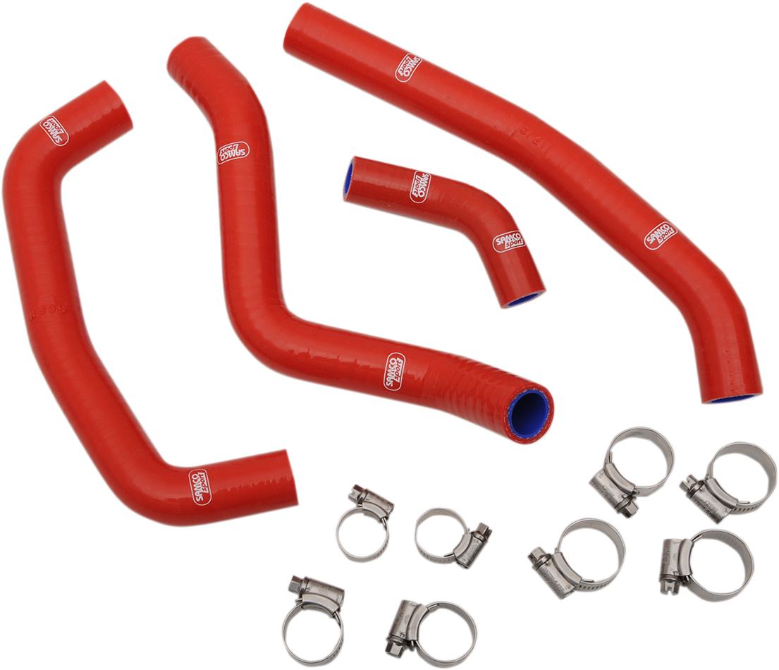 Kit de mangueras de radiador Race Fit de MOOSE RACING - Rojo - Honda MBU-HON-116-RD