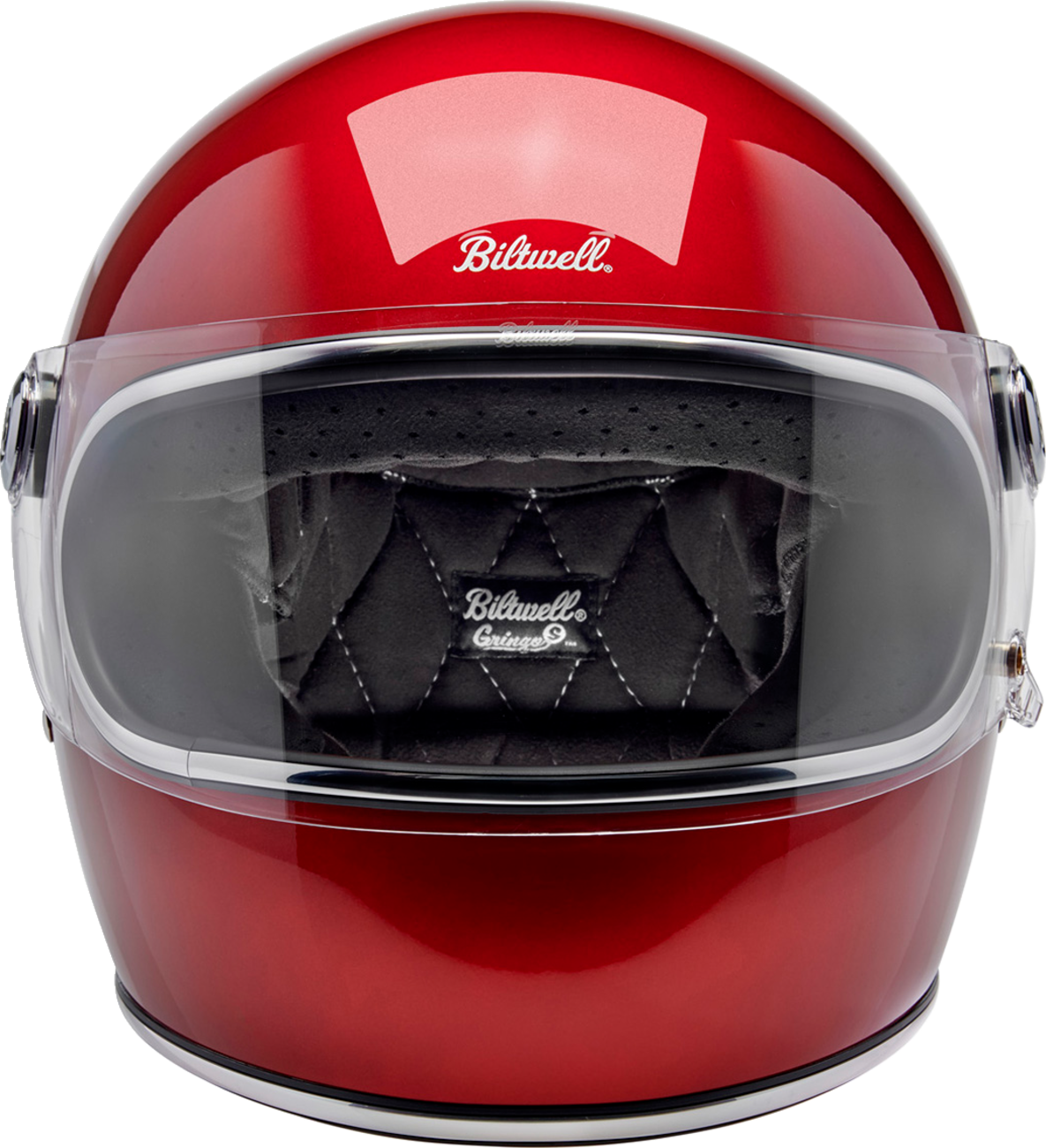 cherry red motorcycle helmet Milwaukee Helmets MPH9817DOT Breeze Advanced Modular Biker w/ Drop Down Visor The nylon neck strap features plated steel D BILTWELL Gringo S Helmet -