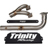 Sistema de escape de acero inoxidable TRINITY RACING RZR Pro/ Turbo 2020-2023 TR-4174D-SS 