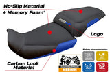 CF MOTO 800 MT 2022-2026 Seat Cover TPZ Italia Comfort Blue