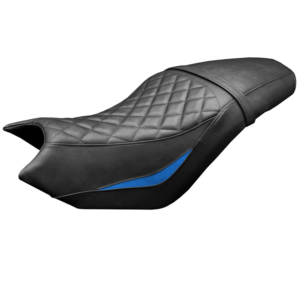 Funda de asiento CF Moto 700 CL X 2021-2025 Tappezzeria Italia TPZ Comfort Azul Negro