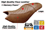 CF Moto 700 CL X 2021-2025 Seat Cover Tappezzeria Italia TPZ Comfort Brown