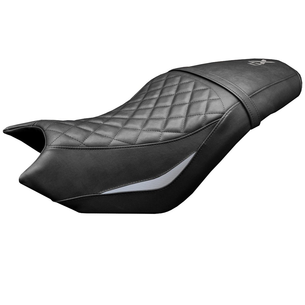 CF Moto 700 CL X 2021-2025 Seat Cover Tappezzeria Italia TPZ Comfort Silver Black