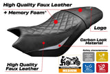 CF Moto 700 CL X 2021-2025 Seat Cover Tappezzeria Italia TPZ Comfort Silver Black
