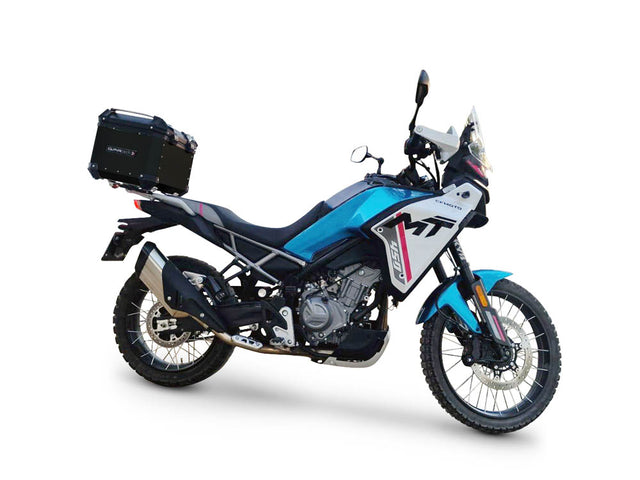 CF Moto 450MT 2023-2025 GPR Tech 35L Aluminum Top Case, Black with Mounting Plate - photo 1
