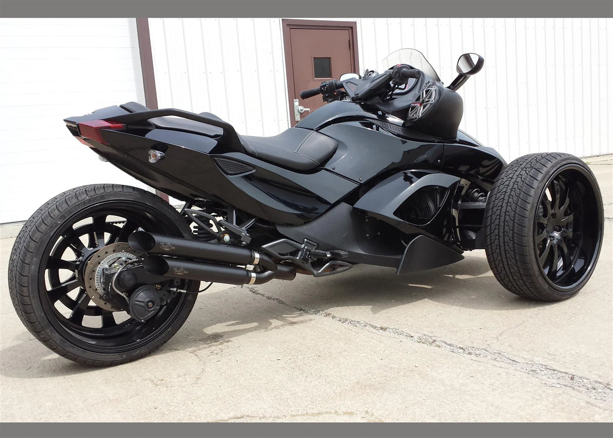 Can Am Spyder GS / RS 2008-2012 Exhaust Shorty Black Pipe by Voodoo