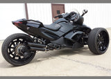 Can Am Spyder GS / RS 2008-2012 Exhaust Shorty Black Pipe by Voodoo