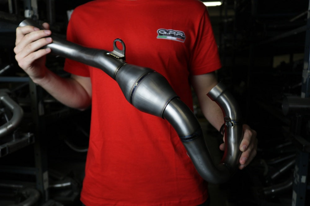 Kawasaki KX250F 2021-2023 Exhaust GPR Slip-on Pentacross FULL Titanium