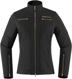 ICON Women's Hella2™ Jacket - Black - Large 2822-1267