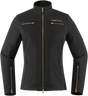 ICON Women's Hella2™ Jacket - Black - Large 2822-1267