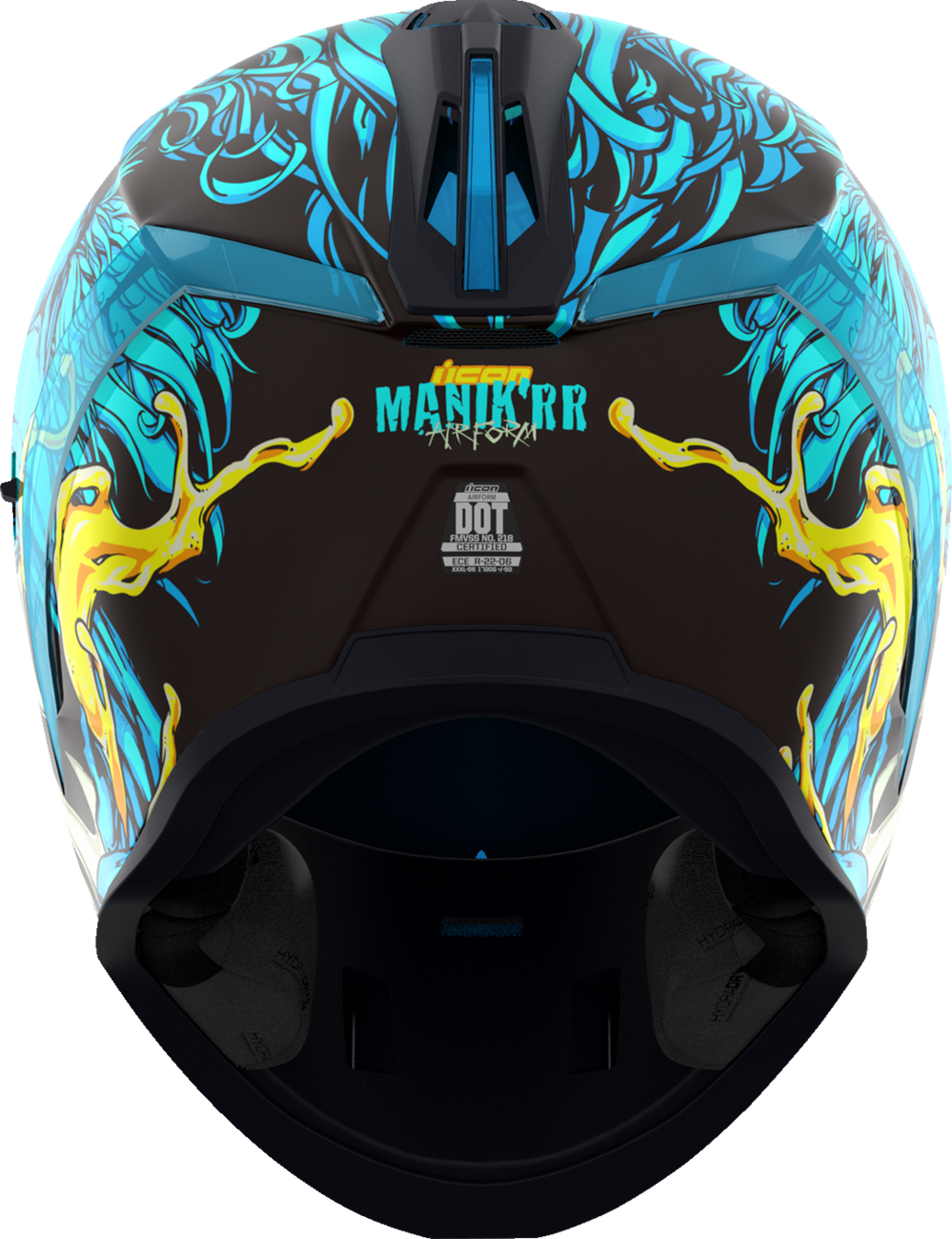 icon airflite good fortune helmet ICON Airform MIPS Manik'RR Helmet Light Blue 2XL