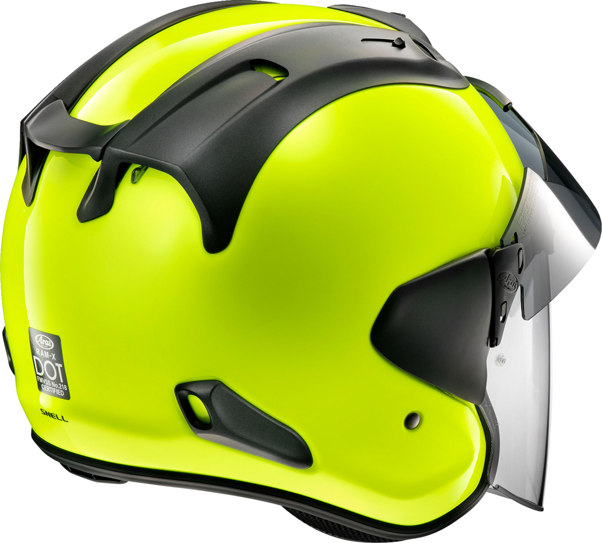 Casco de motocicleta ARAI Ram-X - Amarillo fluorescente - 2XL 0104-2939