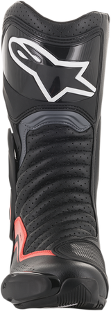 Botas ventiladas ALPINESTARS SMX-6 v2 - Negro/Gris/Rojo - Talla 6.5 EE. UU. / 40 UE 2223017-1133-40