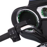 Altavoz frontal CIRO con acento LED - Cromo 42100 