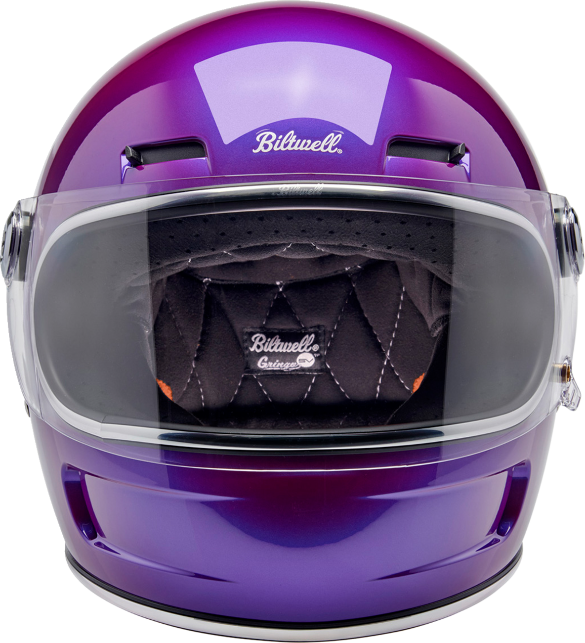 Casco BILTWELL Gringo SV - Uva metalizada - Mediano 1006-339-503 