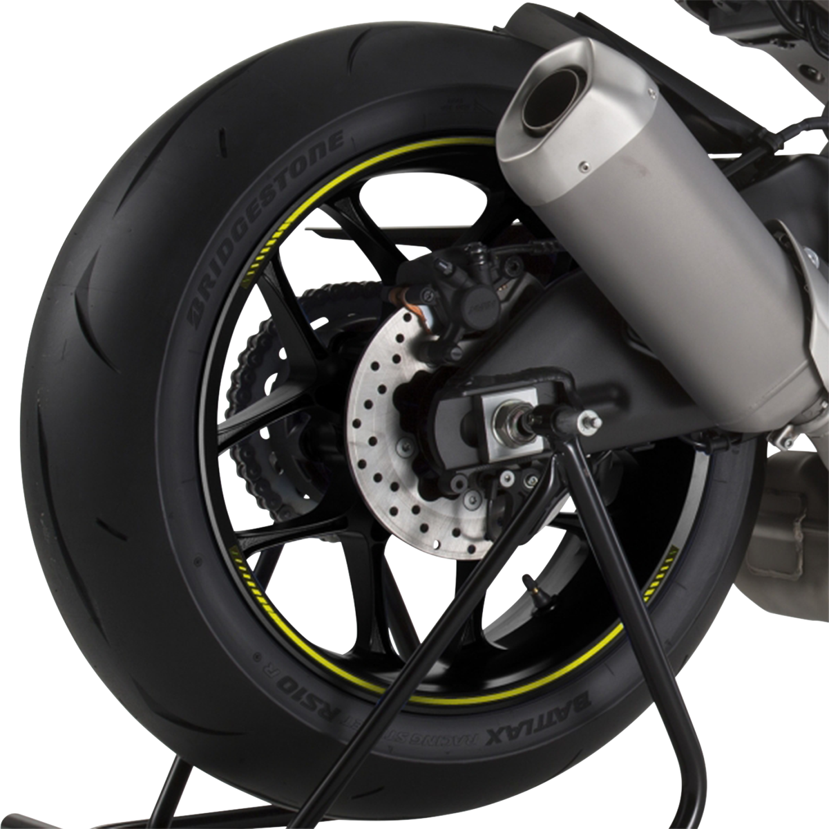 PUIG HI-TECH PARTS Fondo de llanta - Amarillo 8431G 