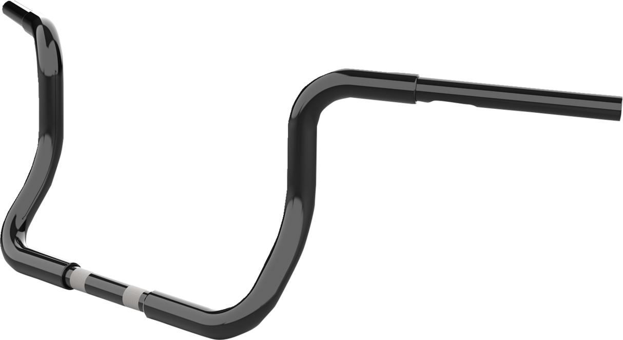 Manillar LA CHOPPERS - Twin Round - 10" - Negro LA-7325-10B 