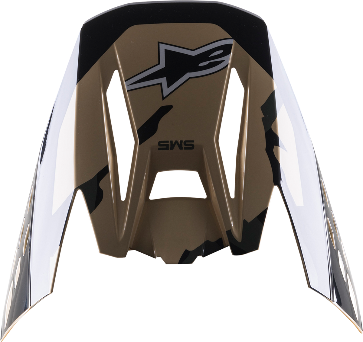 Visera ALPINESTARS SM5 - Rover - Arena/Mandarina/Camuflaje 8983821-8049