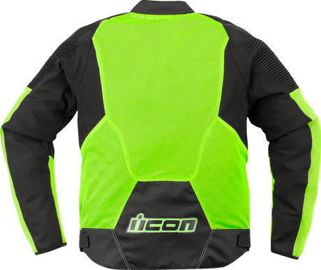 ICON Overlord3 Mesh™ Jacket - Hi-Viz Yellow - Medium 2820-6749