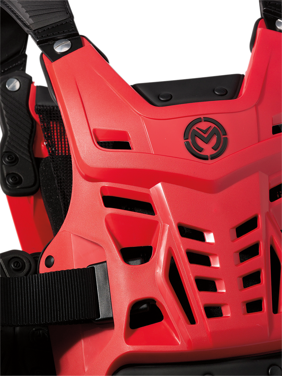 Protector Synapse Lite de MOOSE RACING - Rojo/Negro - M/L 2701-0996 