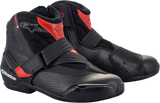 Botas ALPINESTARS SMX1-R V2 - Negro/Rojo - Talla 6.5 EE. UU. / 40 UE 2224021-13-40