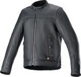 Chaqueta de cuero ALPINESTARS Dyno - Negro/Negro - Talla pequeña 3103924-1100-S