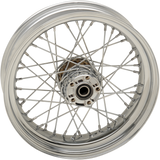 Rueda trasera DRAG SPECIALTIES - Disco simple/ABS - Cromada - 17" x 4.50" - FXD 64549 '12-'17