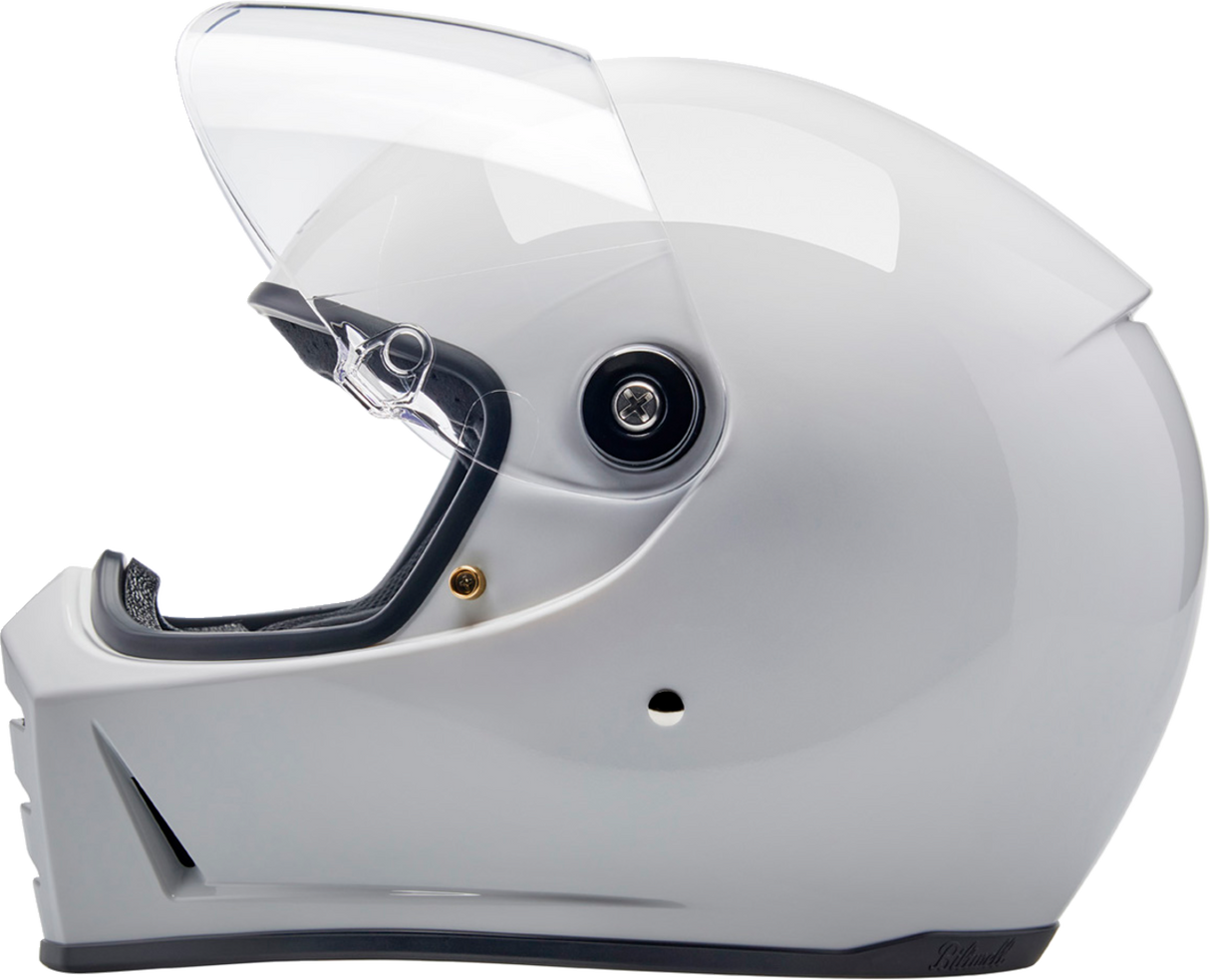 Casco BILTWELL Lane Splitter - Blanco brillante - Mediano 1004-104-503 