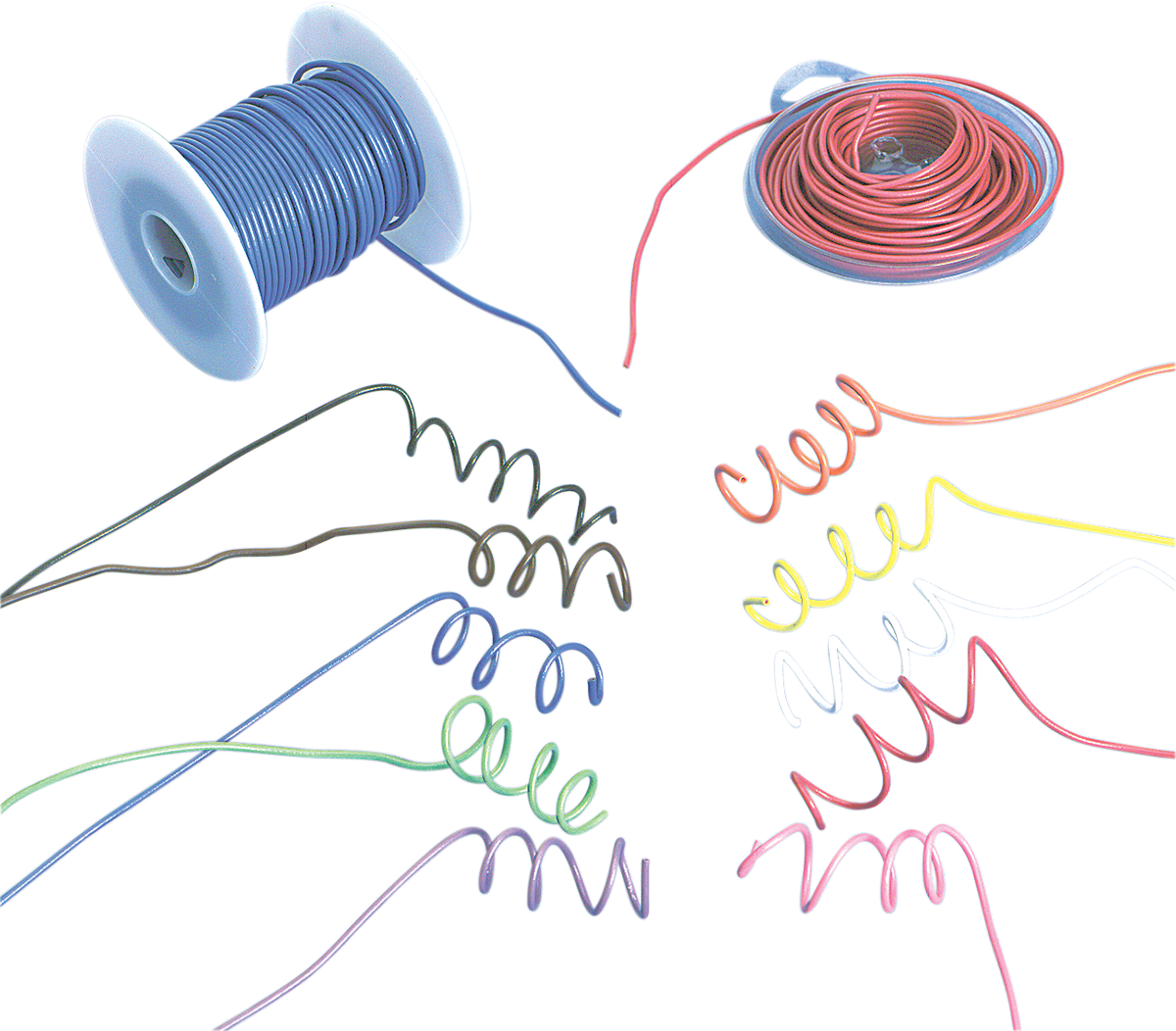 Cable primario de calibre 16 de DRAG SPECIALTIES - Rosa - 35 pies DRAG-W16PK